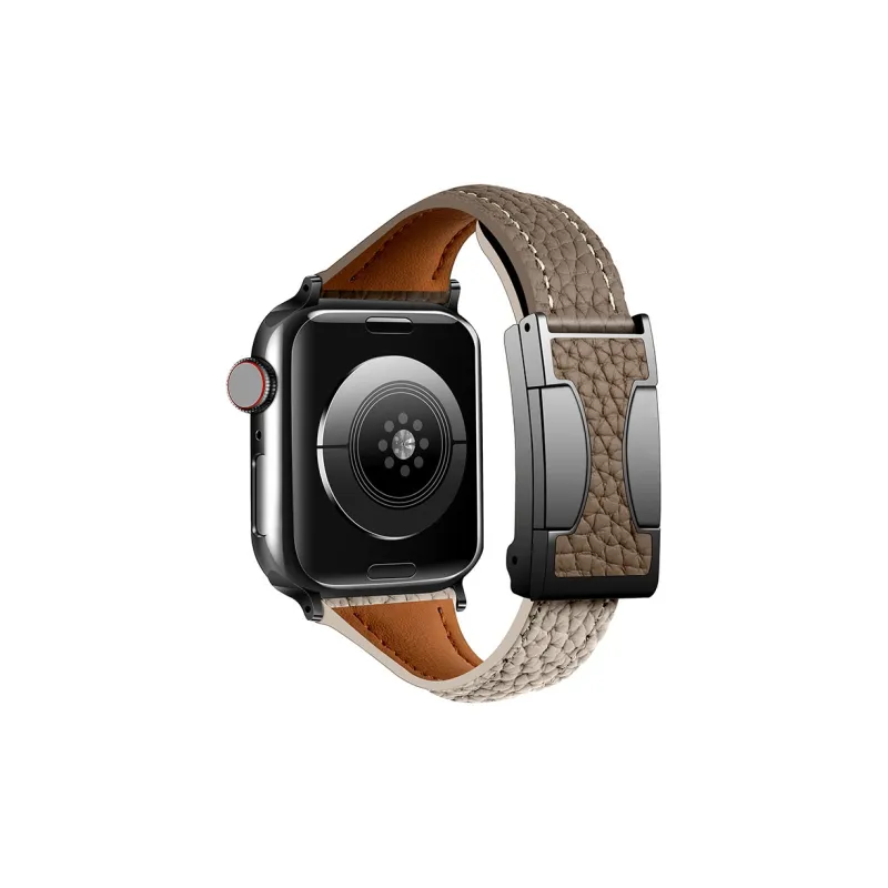 ZHENGGUANG Watch Band Apple Compatibility Genuine Leather Material-24