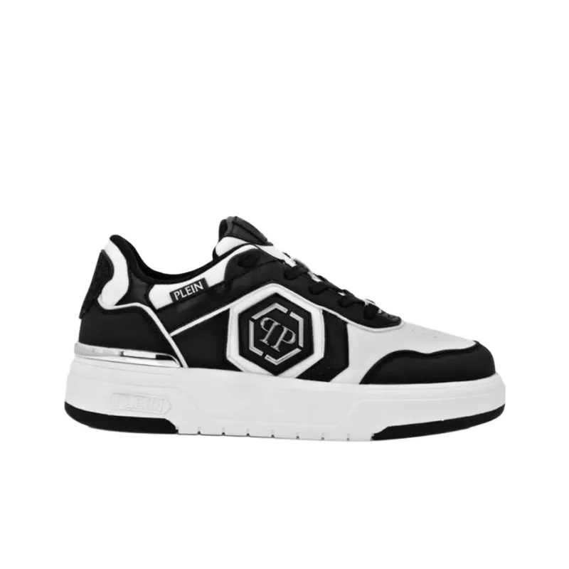 PHILIPP PLEIN Lo Top Low Top Skateboard Shoes Unisex Black-1