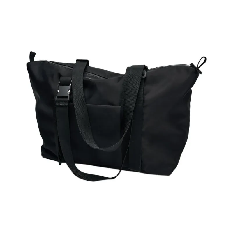 ZARA Polyamide Tote Bag Shopping Bag Shoulder Bags Women's Black-3
