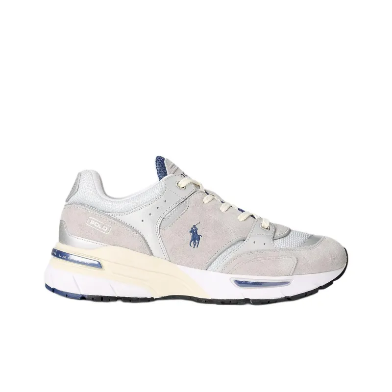 Polo Ralph Lauren Trackster 200 Low-Top Casual Shoes Men's Gray-1