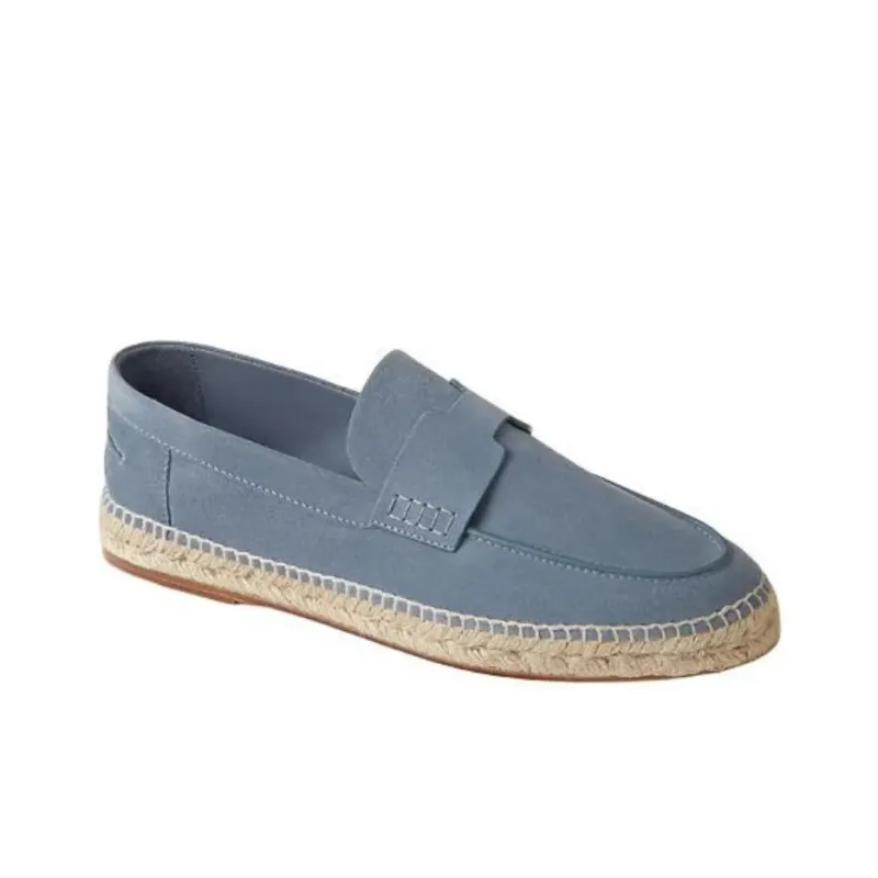 HERMES Trip Espadrilles Women's Dark Blue-1