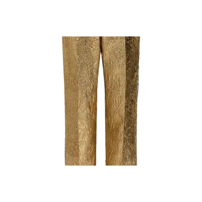 LOUIS VUITTON Floral Jacquard Pants-4