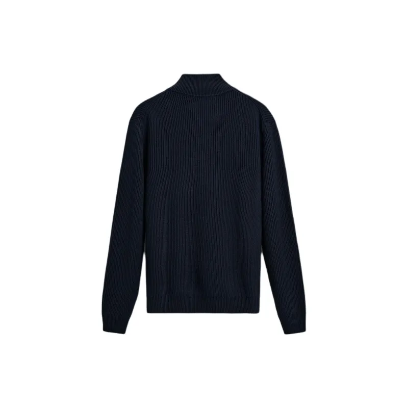 ZARA Sweaters Men Sea Blue-1