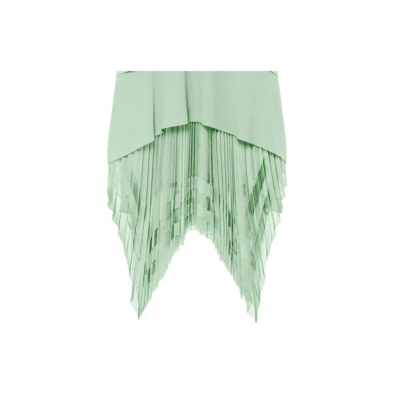 Givenchy Slip Dresses Women's Green-3