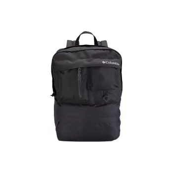 Columbia Fabric With PU Backpack Regular Unisex Black