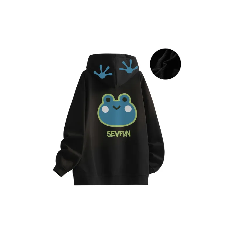 7 SEVFUN Sweatshirt Unisex Navy Blue-14