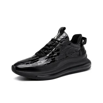 Devanro Low Top Casual Shoes Men's Black