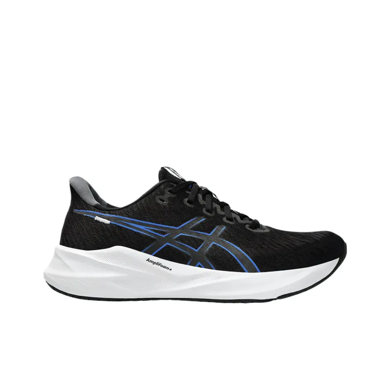 Asics Abrasion Resistant Low Top Running Shoes Men's Black-1