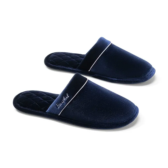 Barphil Men's & Women's Indoor Home Fall & Winter Slip Resistant Cotton Slipper With Soft Sole Closed Toe Casual-7