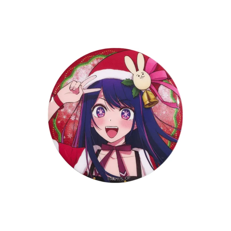 BOOM COMIC Oshi No Ko Double Flash Badge Love Akuya Ruby Badges-3