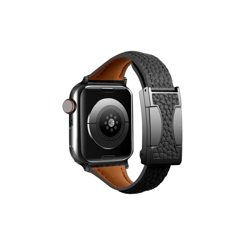 ZHENGGUANG Watch Band Apple Compatibility Genuine Leather Material-18