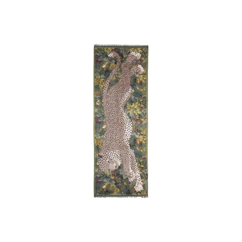 INOUITOOSH Wool Knit Scarves Women's Multicolor-2