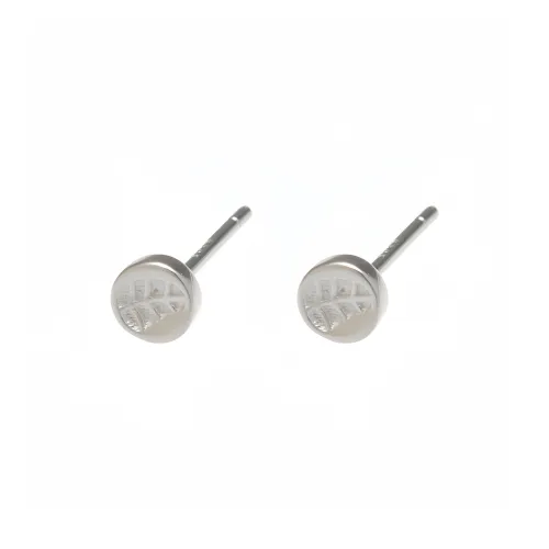 BKBU 925 Sterling Silver Needle Titanium Steel Stud Earrings Unisex