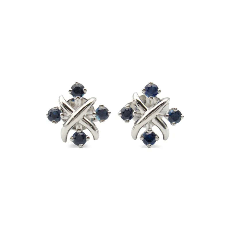 TIFFANY & CO. 2010s Jean Schlumberger Phosphorescence Earrings-0