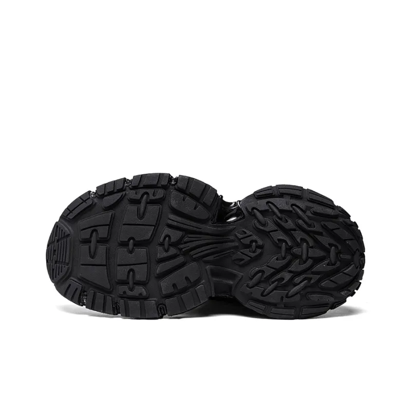 NFL Ultra S Los Angeles Rams Low Top Chunky Sneakers Unisex Black-6