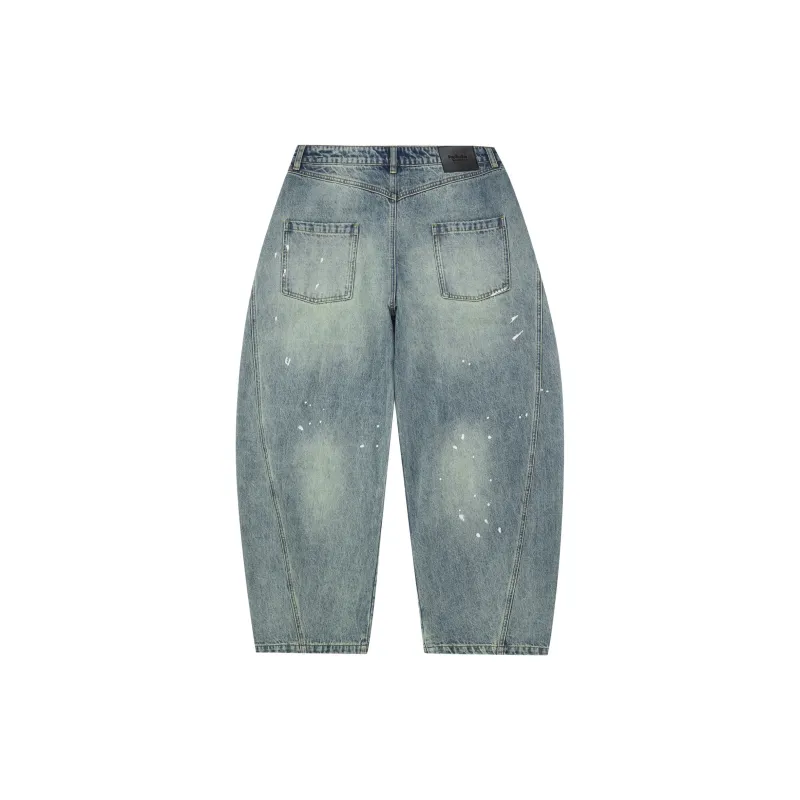 PCLP 2025 Spring/Summer Jeans Unisex Blue-1