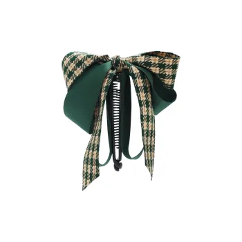 ROYALSASA Polyester, Acrylic Claw Clip Banana Clip Women's