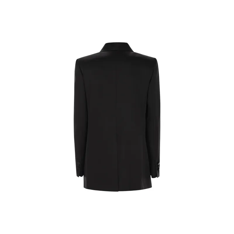 MaxMara Studio Galazia Single Breasted Tailored Blazer-1