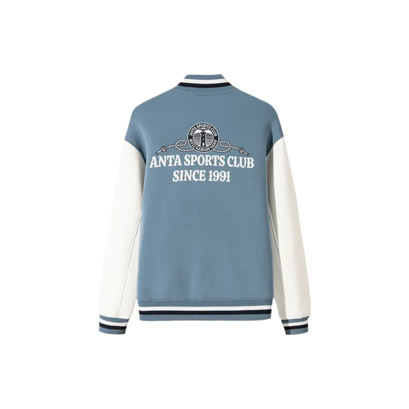 Anta Life Collection Baseball Jacket Men's Aerospace Blue-1