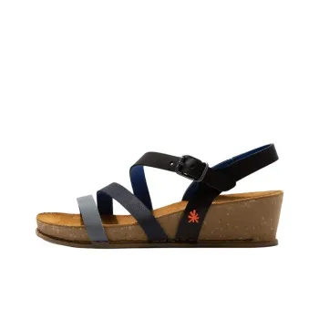Art I LIVE Strap Sandals 4.5cm Women's Black
