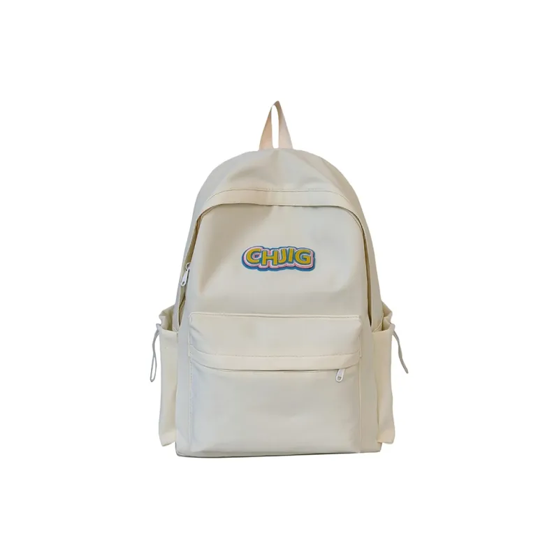 GOBLIN SHARKS 1759 Nylon Backpack Regular Unisex Black/White/Yellow/Pink/Blue-2