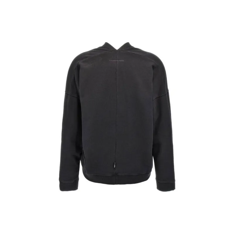 MM6 Maison Margiela Numbers Motif V Neck Sweatshirt-1