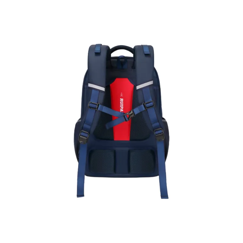 RUIPAI Polyester With PU Backpack Regular Unisex Interstellar Blue/Taro Purple/Colorful Blue/Cherry Blossom Pink-1