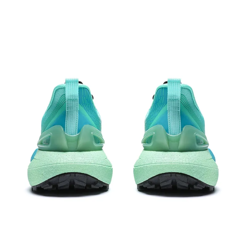 Meiretu Slip Resistant, Abrasion Resistant, Lightweight Low Top Casual Sprint Running Shoes Men's Sky Lake Blue-3