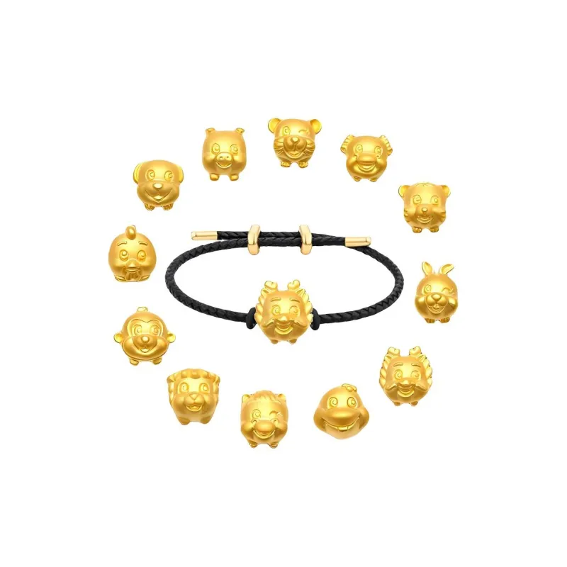 YASHENGZHUBAO Gold Bracelet Unisex-1