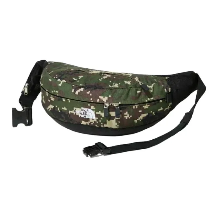 THE NORTH FACE Nylon Sling Bag Unisex Army Green-2