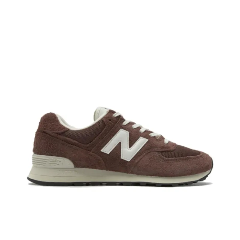 New Balance NB 574 Anti Slip Wear Resistant Low Top Casual Shoes Unisex Brown-1