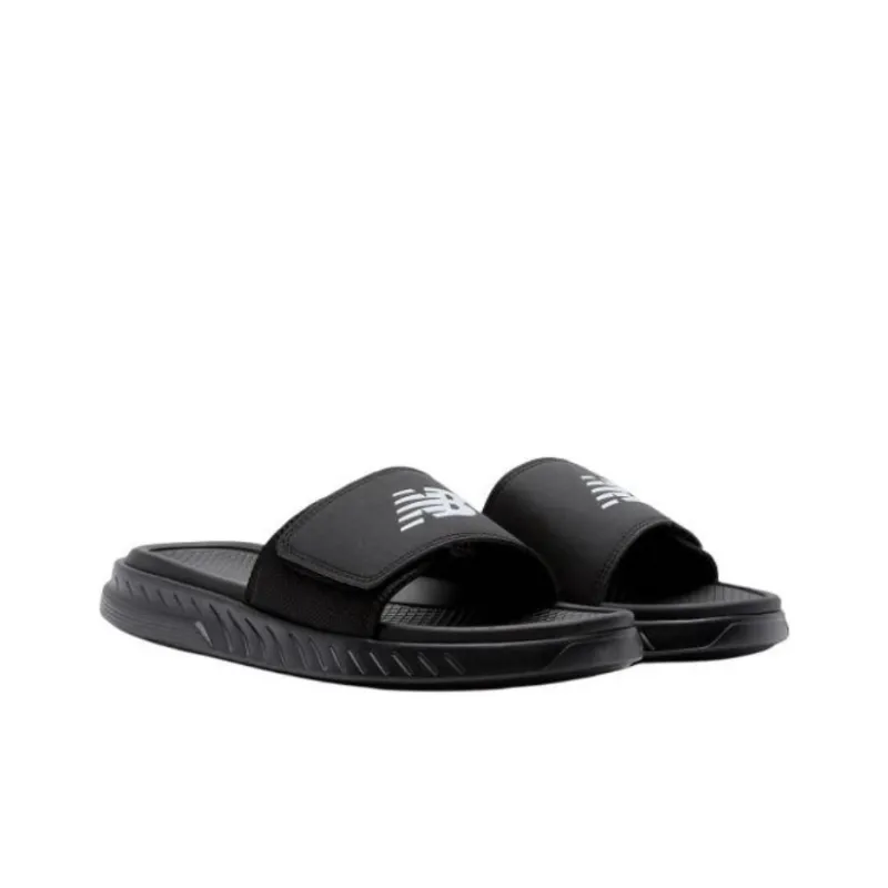 New Balance NB 1501 Slip Resistant Abrasion Resistant Slide Slippers Unisex Black Loose Fit-2