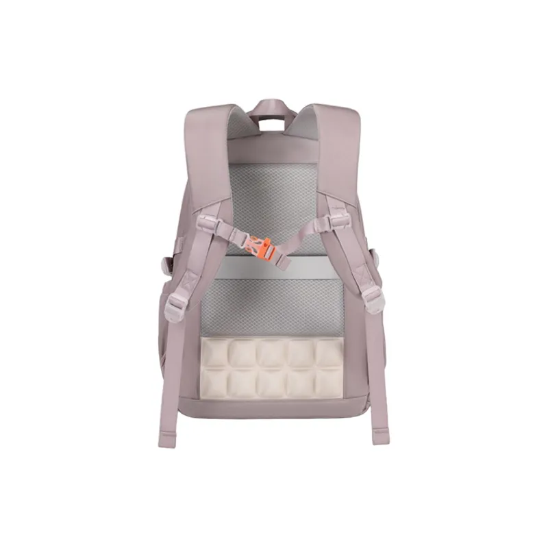 RUIPAI Fabric Backpack Unisex Purple Gray/Black/Ecru/Army Green-1