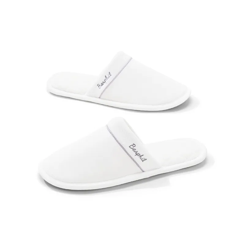 Barphil Men's & Women's Indoor Home Fall & Winter Slip Resistant Cotton Slipper With Soft Sole Closed Toe Casual-2