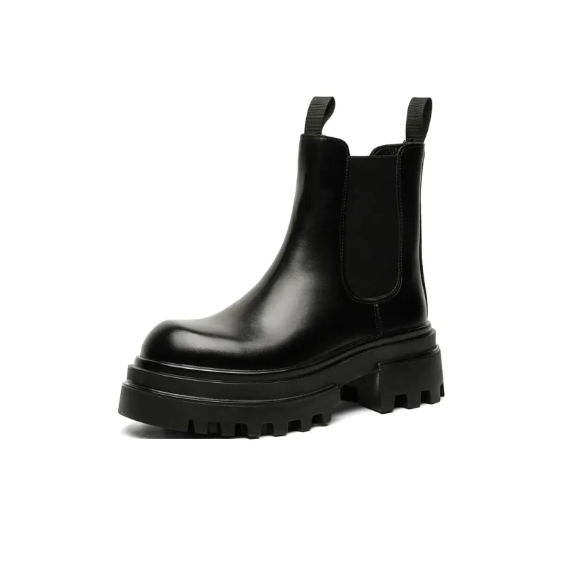 JIETEGONGYANG Chelsea Boots Men's-1