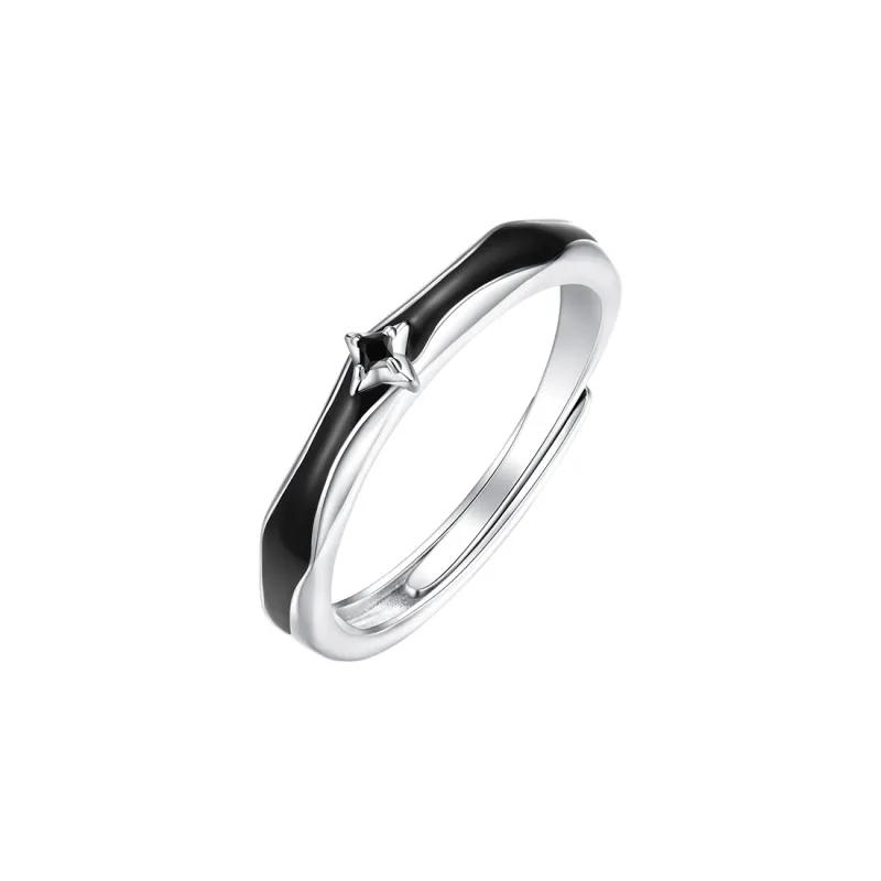 CHOW TAI SENG S925 Silver Rings Unisex-8