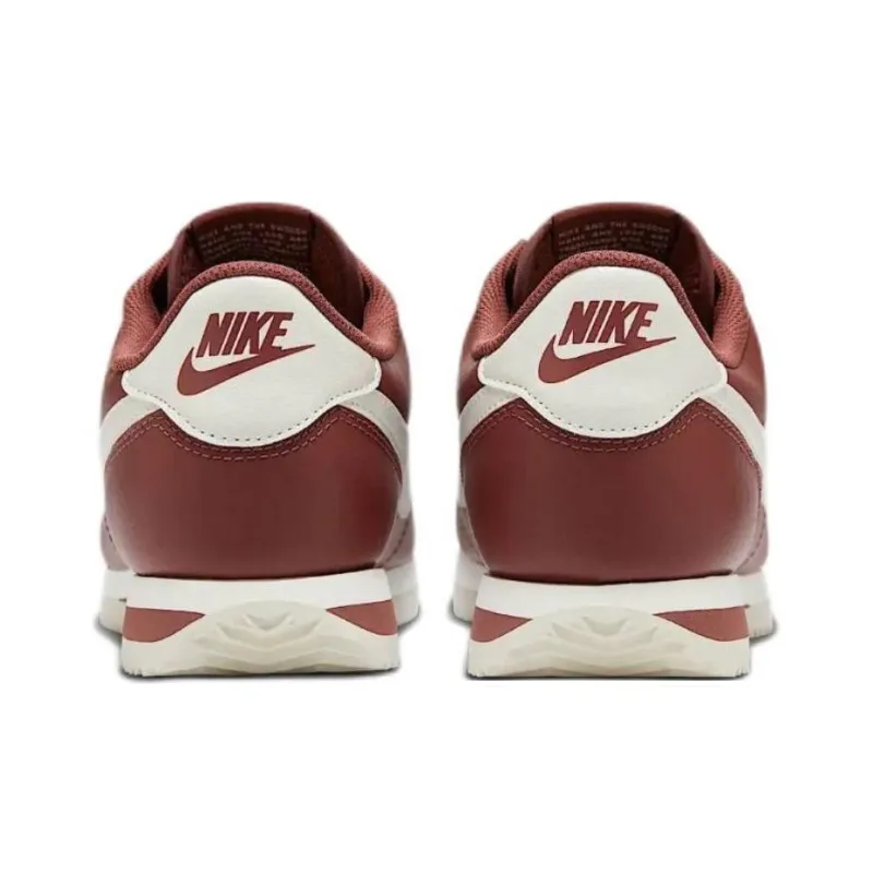 Nike Anti-Slip Wear-Resistant Low-Top Casual Running Shoes Women's Red Brown-4