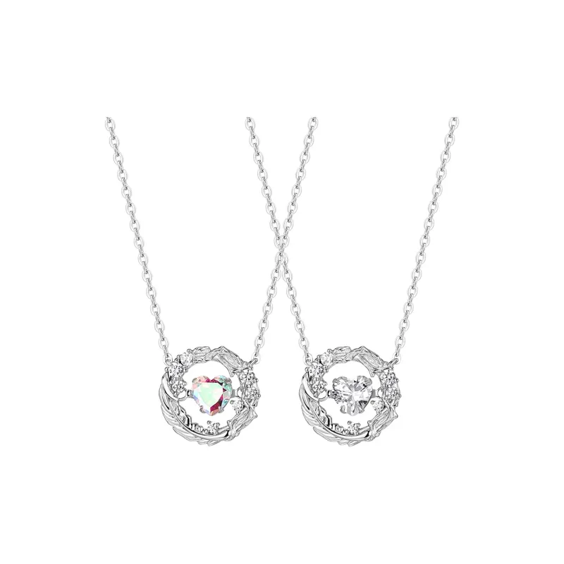 KADER 925 Sterling Silver Necklaces Women's Silver-5