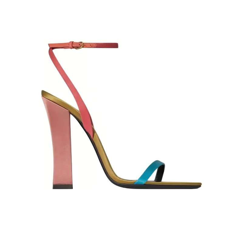 SAINT LAURENT Dominique Open Toe Sandals Women's-1