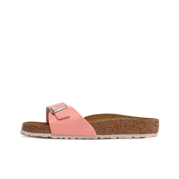 Birkenstock Madrid Abrasion-Resistant Slide Slippers Women's Pink Regular