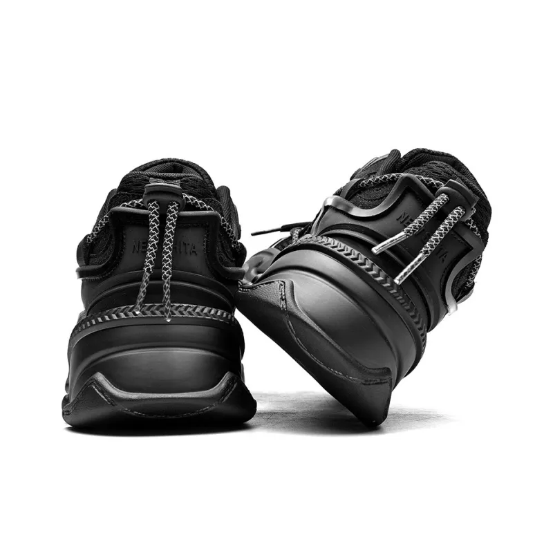SOURCE Slip Resistant, Abrasion Resistant, Supportive, Balanced, Lightweight Low Top Chunky Sneakers Unisex-7