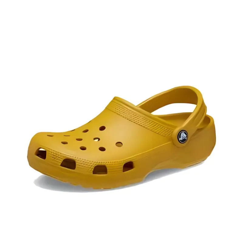 Crocs Classic Clog Classic Comfort Clogs Unisex Ginger Yellow-3