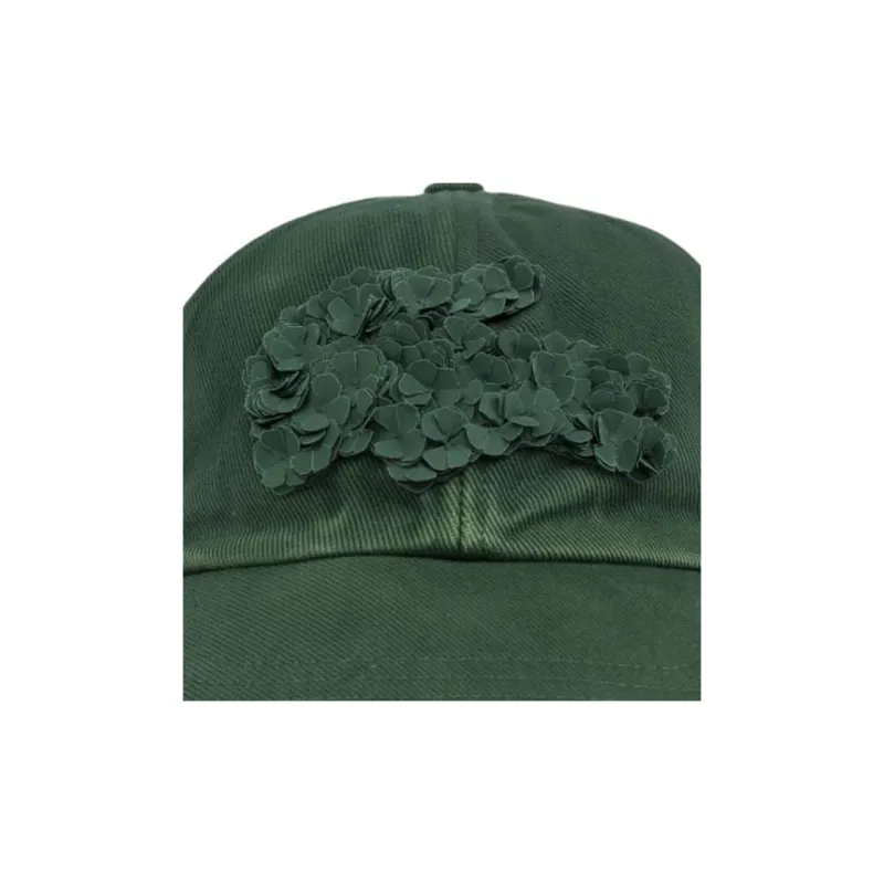 LACOSTE Floral Embellished Baseball Hat-2