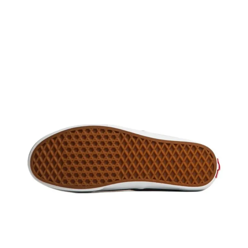 Vans Authentic Anti Slip Wear Resistant Low Top Skateboard Shoes Men's Brown-4