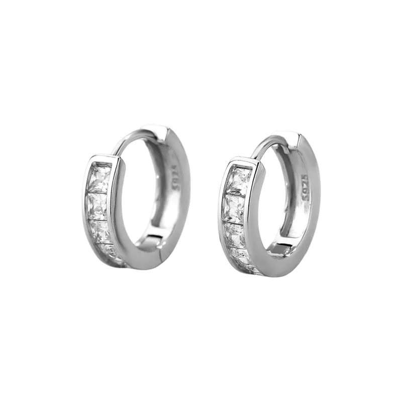 ICEGANG S925 Silver Earrings Unisex-2