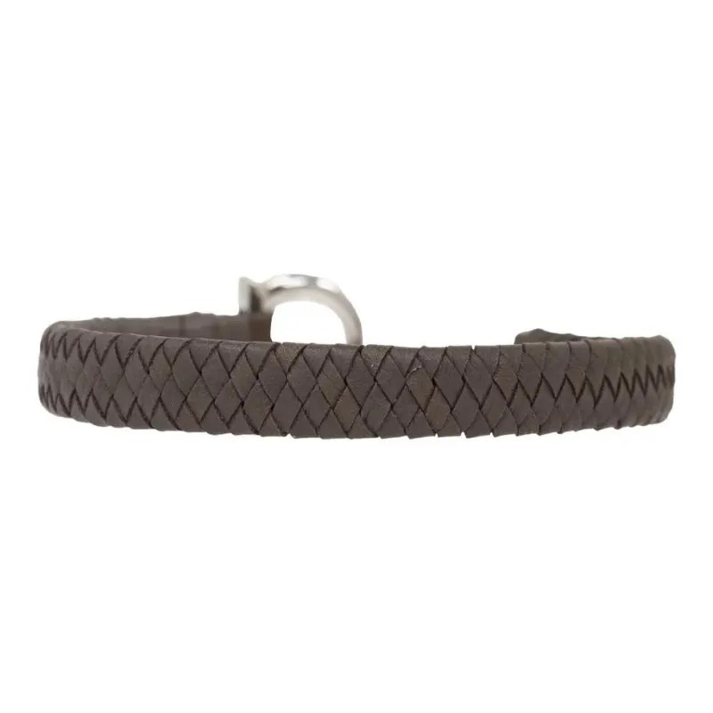 Ferragamo Gancini Braided Bracelet-2