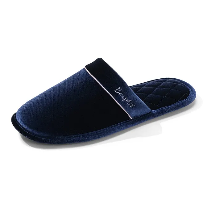 Barphil Men's & Women's Indoor Home Fall & Winter Slip Resistant Cotton Slipper With Soft Sole Closed Toe Casual-9