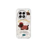 Silver-Red-Clothed Dachshund Q White