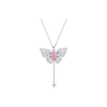 CHOW TAI SENG S925 Silver Necklaces Women's