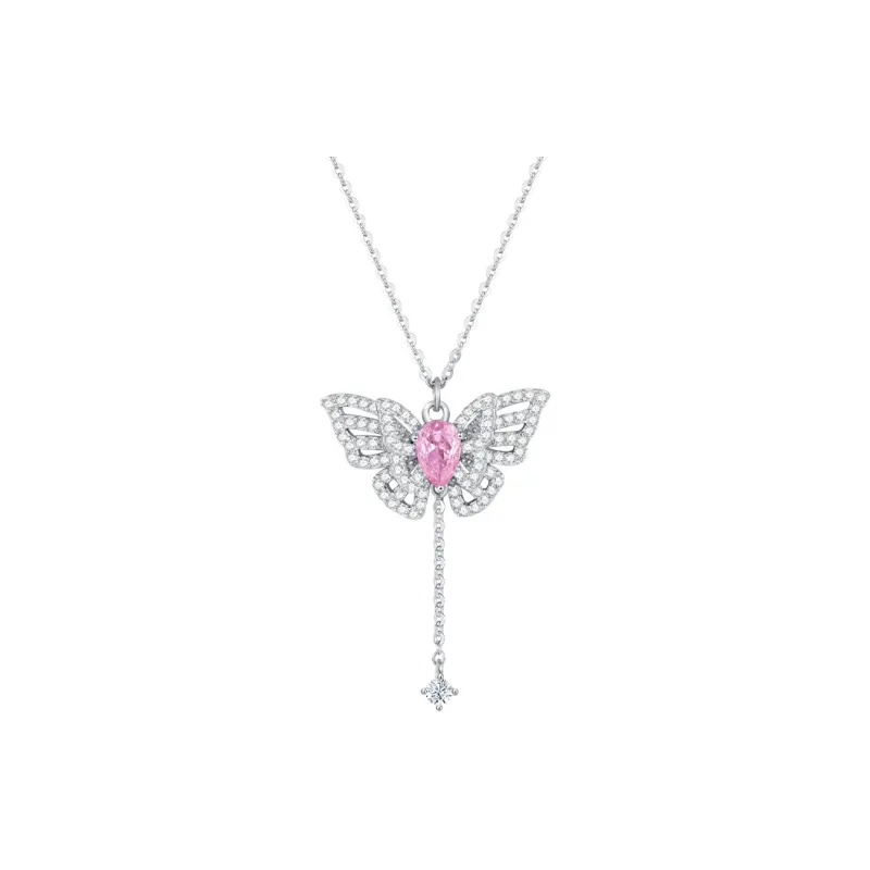 CHOW TAI SENG S925 Silver Necklaces Women's-0
